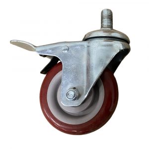 Rueda CON FRENO para Precintadoras